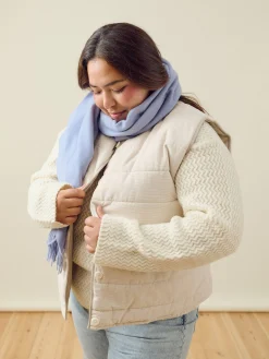 Djerf Avenue Aimé Vest Cream Clearance