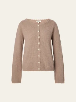 Djerf Avenue Amorini Cardigan Wool Mole Online