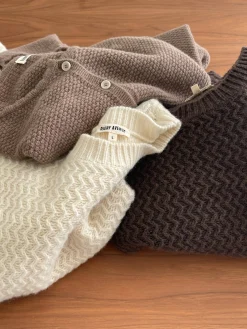 Djerf Avenue Amorini Cardigan Wool Mole Online