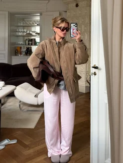 Djerf Avenue Angel Pants Pink New