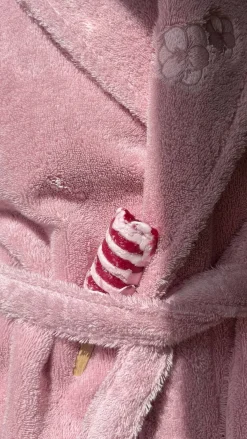 Djerf Avenue Bath Robe Pink Flower Online