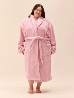 Djerf Avenue Bath Robe Pink Flower Online