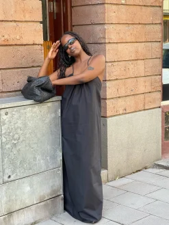 Djerf Avenue Breezy Dress Black Outlet