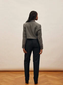 Djerf Avenue Breezy Pants Black - Tall Clearance