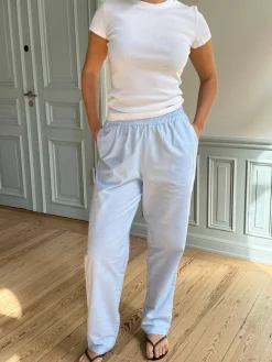 Djerf Avenue Breezy Pants Blue Outlet