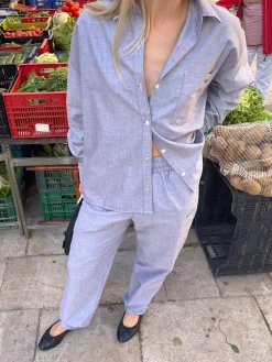 Djerf Avenue Breezy Pants Grey Best