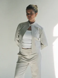Djerf Avenue Day-to-day Jacket Cream Best