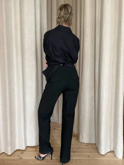 Djerf Avenue Day-to-day Pants Black - Tall Hot