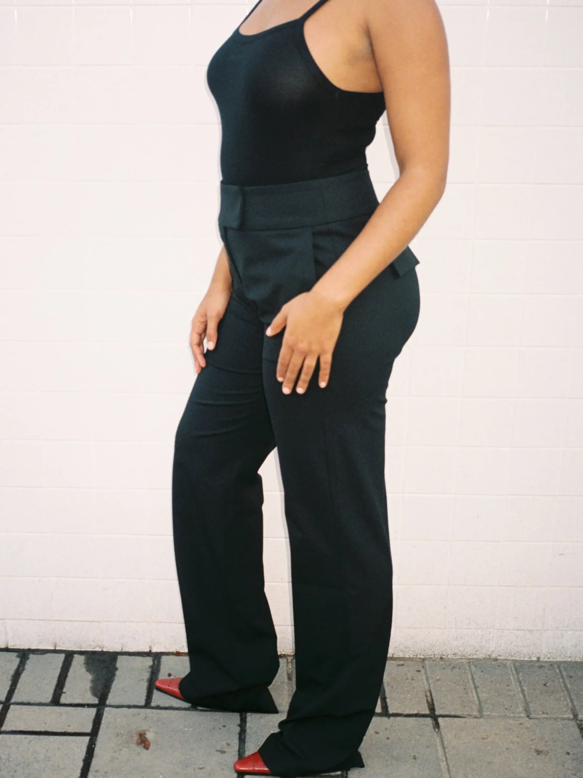 Djerf Avenue Day-to-day Pants Black - Tall Hot