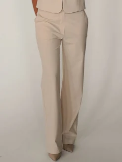 Djerf Avenue Day-to-day Pants Cream Sale