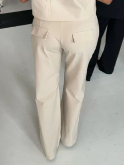 Djerf Avenue Day-to-day Pants Cream Sale