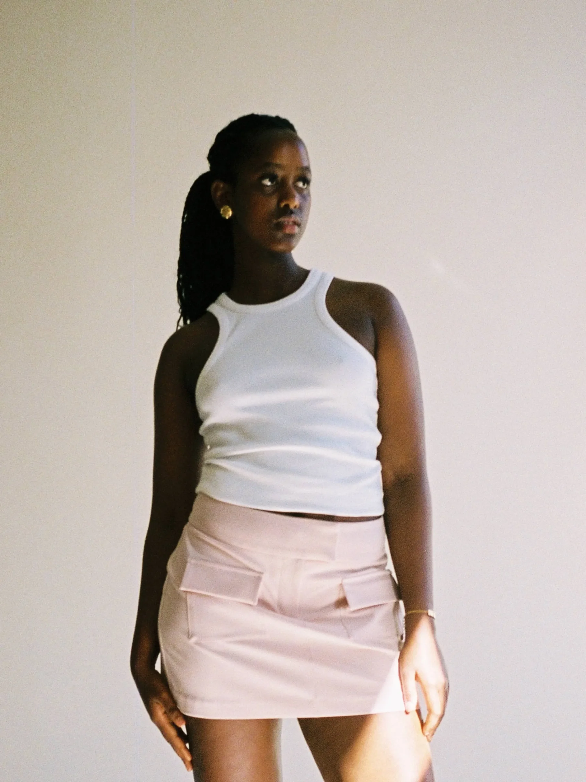 Djerf Avenue Day-to-day Skirt Blush Discount