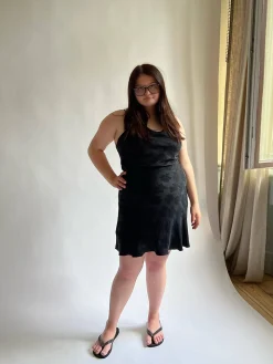 Djerf Avenue Dream Dress Mini Black Clearance