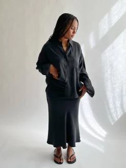 Djerf Avenue Dream Skirt Ash Outlet