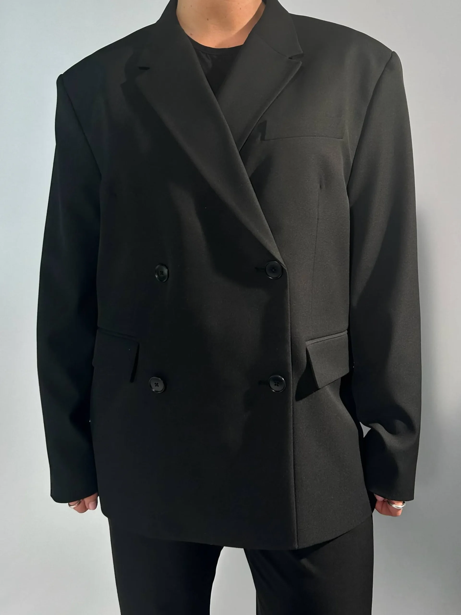 Djerf Avenue Essential Blazer Black