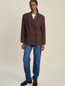 Djerf Avenue Essential Blazer Brown New