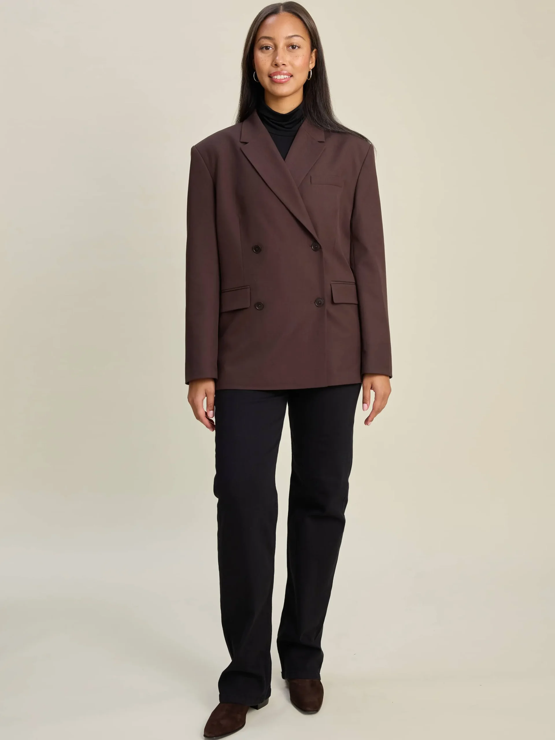 Djerf Avenue Essential Blazer Brown New