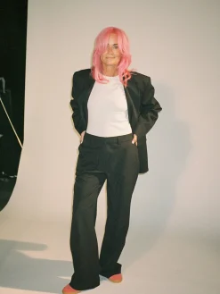 Djerf Avenue Everyday Pants Black Sale