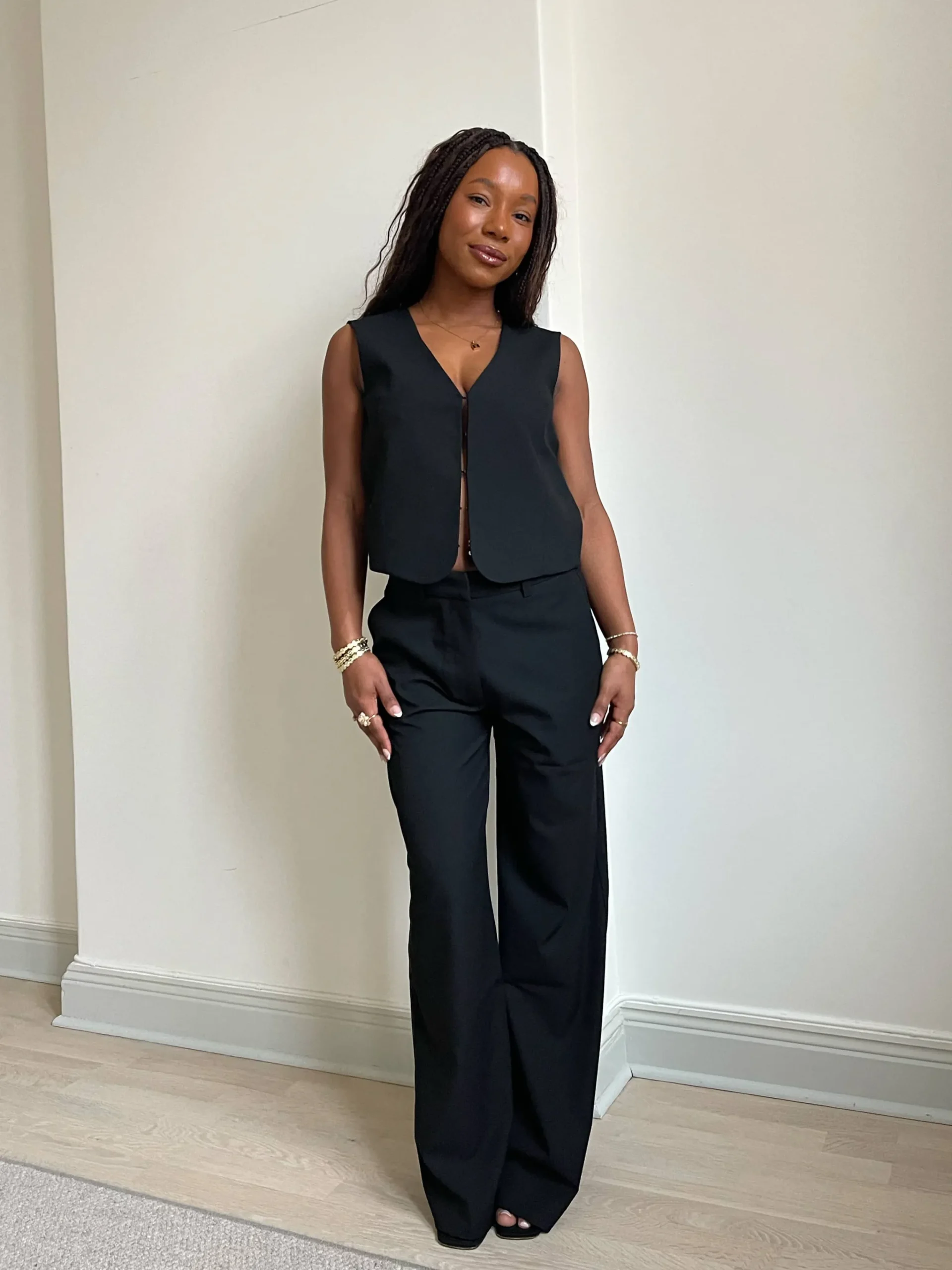Djerf Avenue Everyday Pants Black Sale