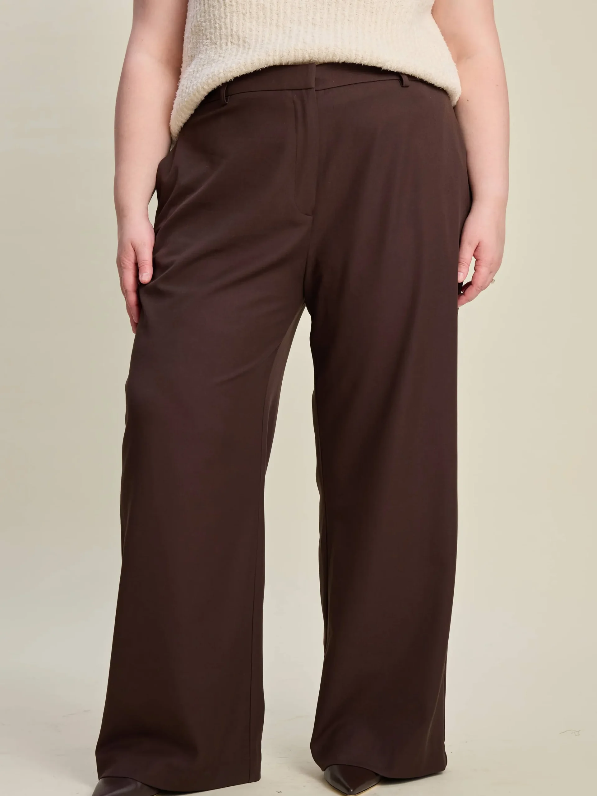 Djerf Avenue Everyday Pants Brown Sale