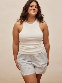 Djerf Avenue Everyday Tank Top White Best