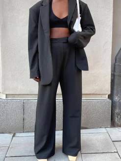 Djerf Avenue Favorite Pants Black Discount
