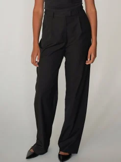 Djerf Avenue Favorite Pants Black - Tall Hot