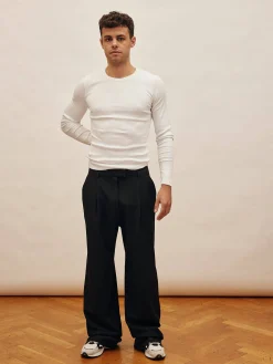 Djerf Avenue Favorite Pants Black - Tall Hot