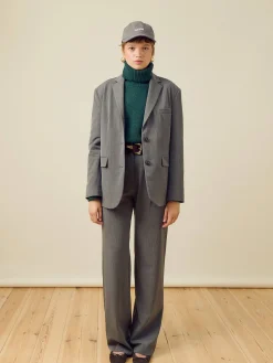 Djerf Avenue Favorite Pants Grey - Tall Best