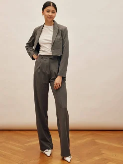 Djerf Avenue Favorite Pants Grey - Tall Best
