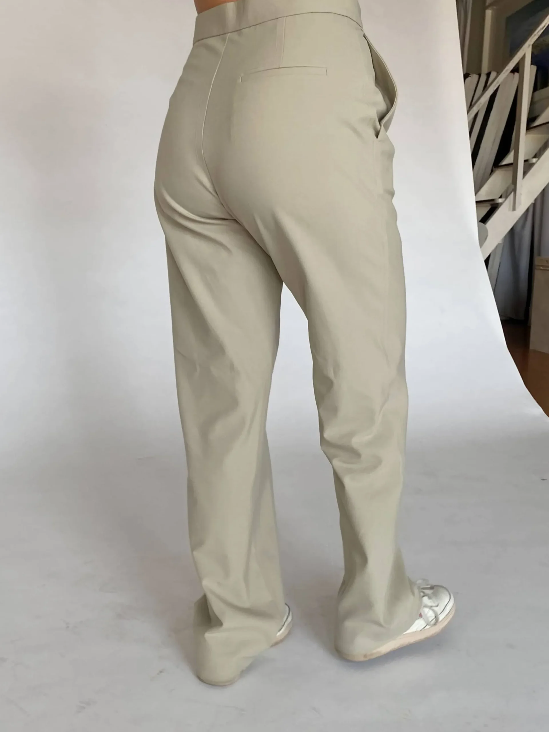 Djerf Avenue First Choice Pants Greige Sale