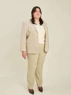 Djerf Avenue Forever Blazer Greige Discount