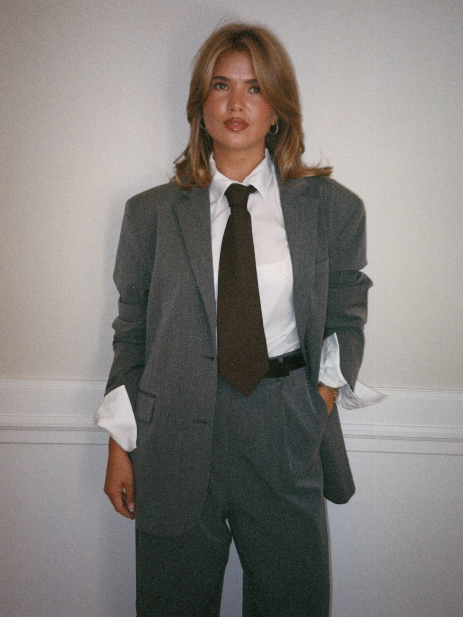 Djerf Avenue Forever Blazer Grey Online