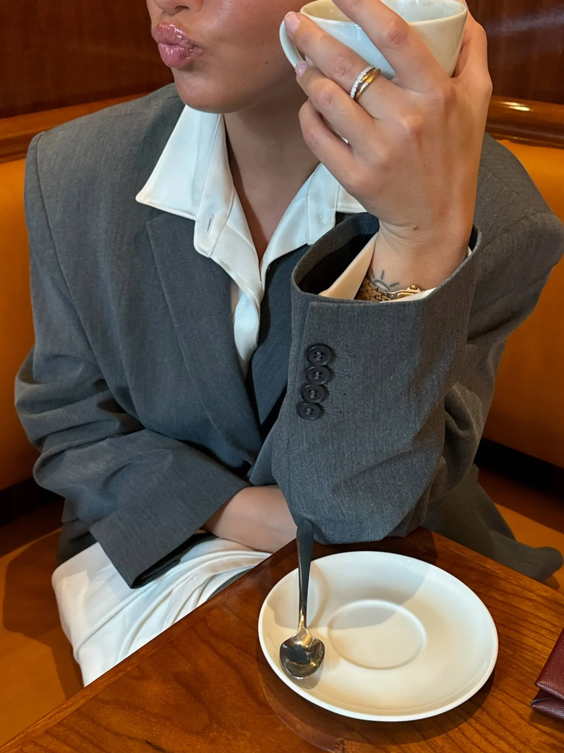 Djerf Avenue Forever Blazer Grey Online