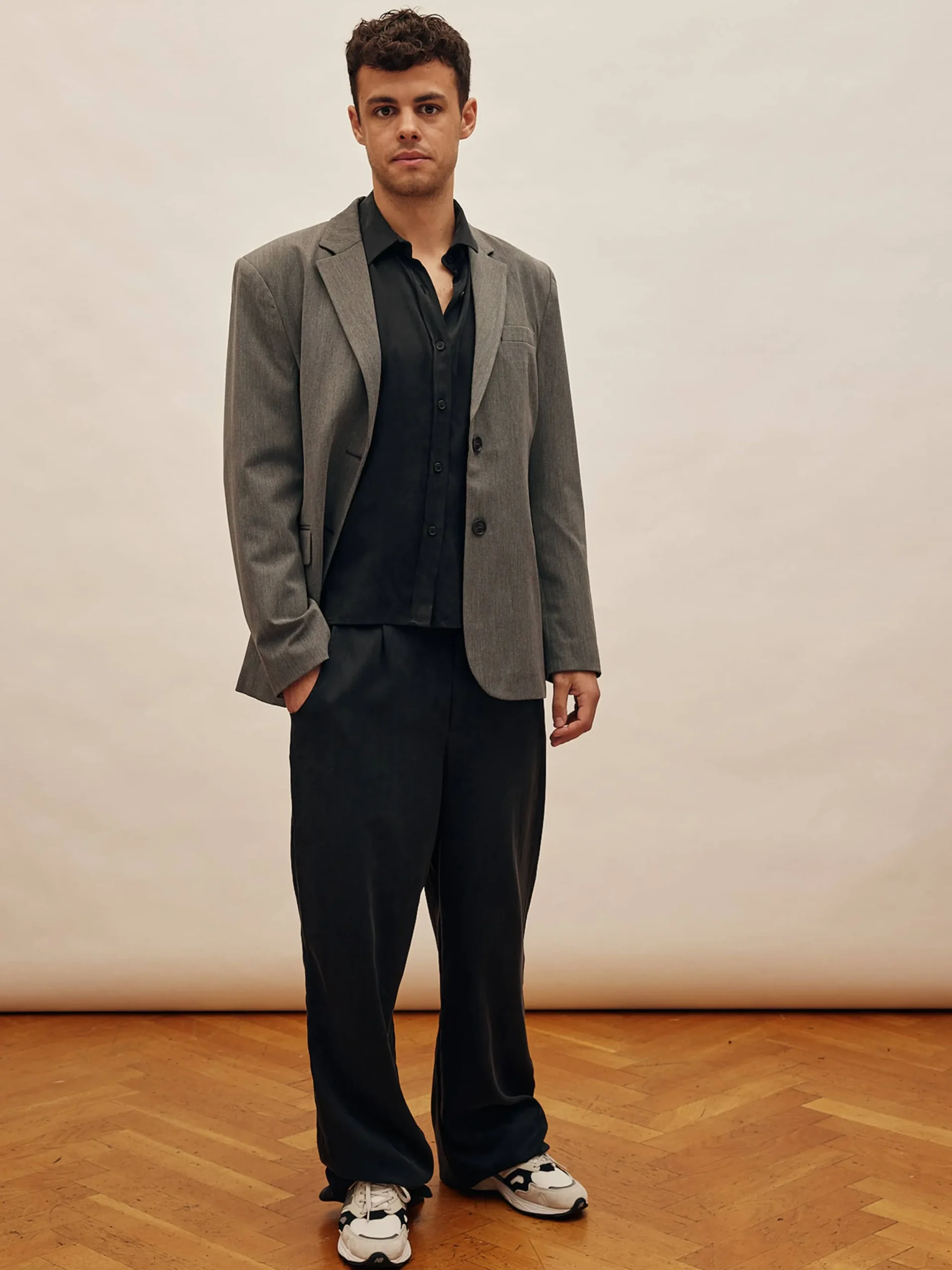 Djerf Avenue Forever Blazer Grey Online