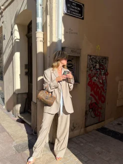Djerf Avenue Forever Blazer Oat Online