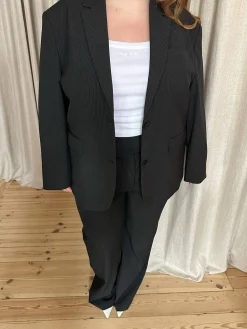 Djerf Avenue Forever Blazer Pinstripe Clearance