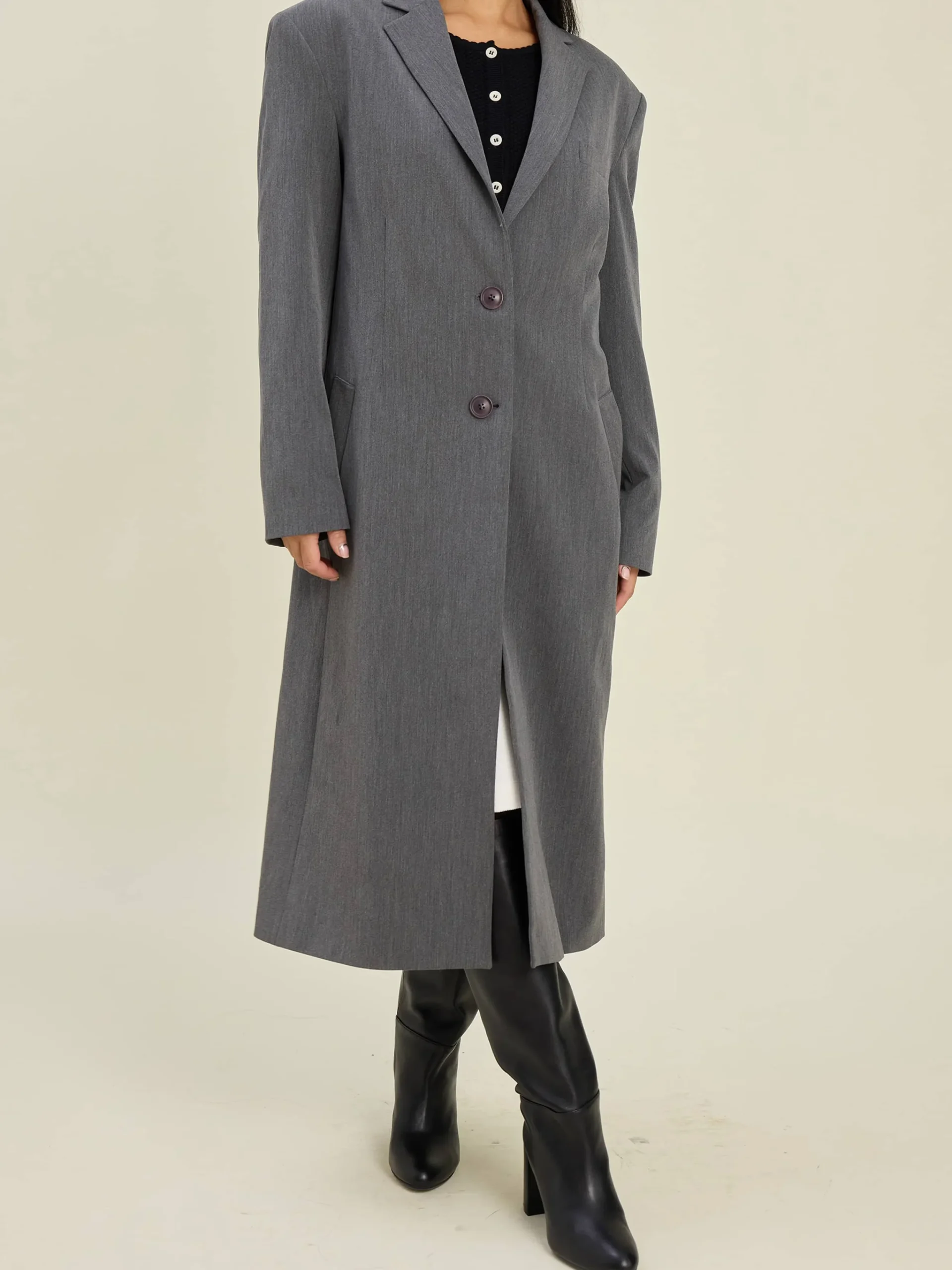 Djerf Avenue Forever Coat Grey Online