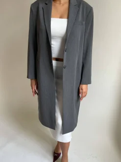 Djerf Avenue Forever Coat Grey Online
