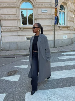 Djerf Avenue Forever Coat Grey Online