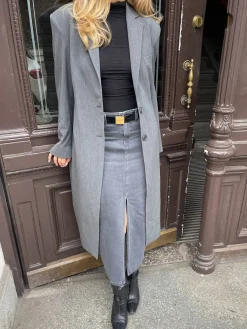 Djerf Avenue Forever Coat Grey Online