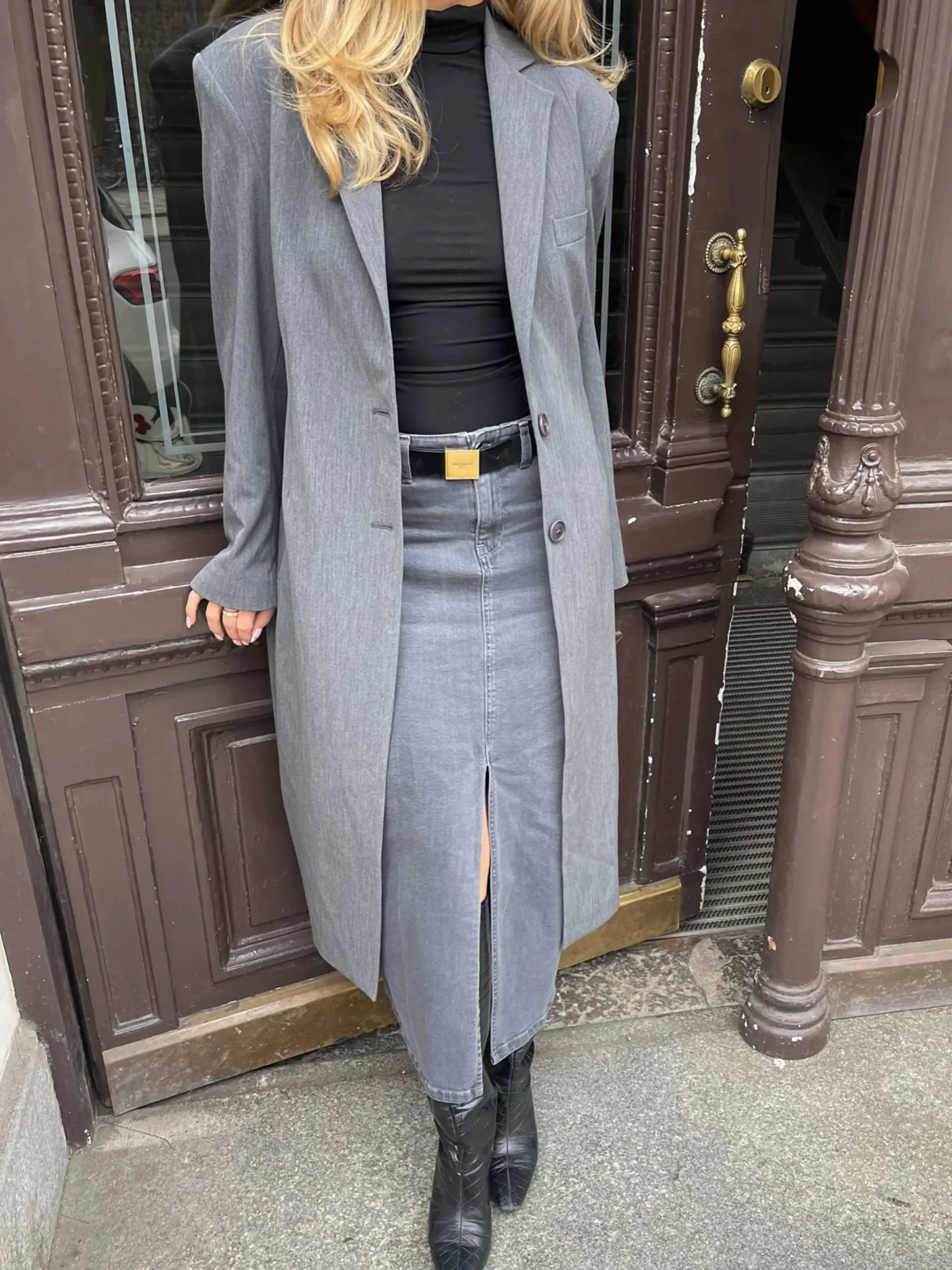 Djerf Avenue Forever Coat Grey Online