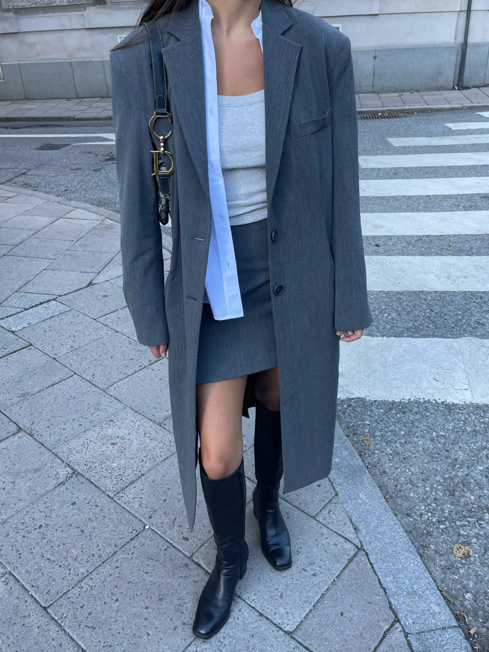 Djerf Avenue Forever Coat Grey Online
