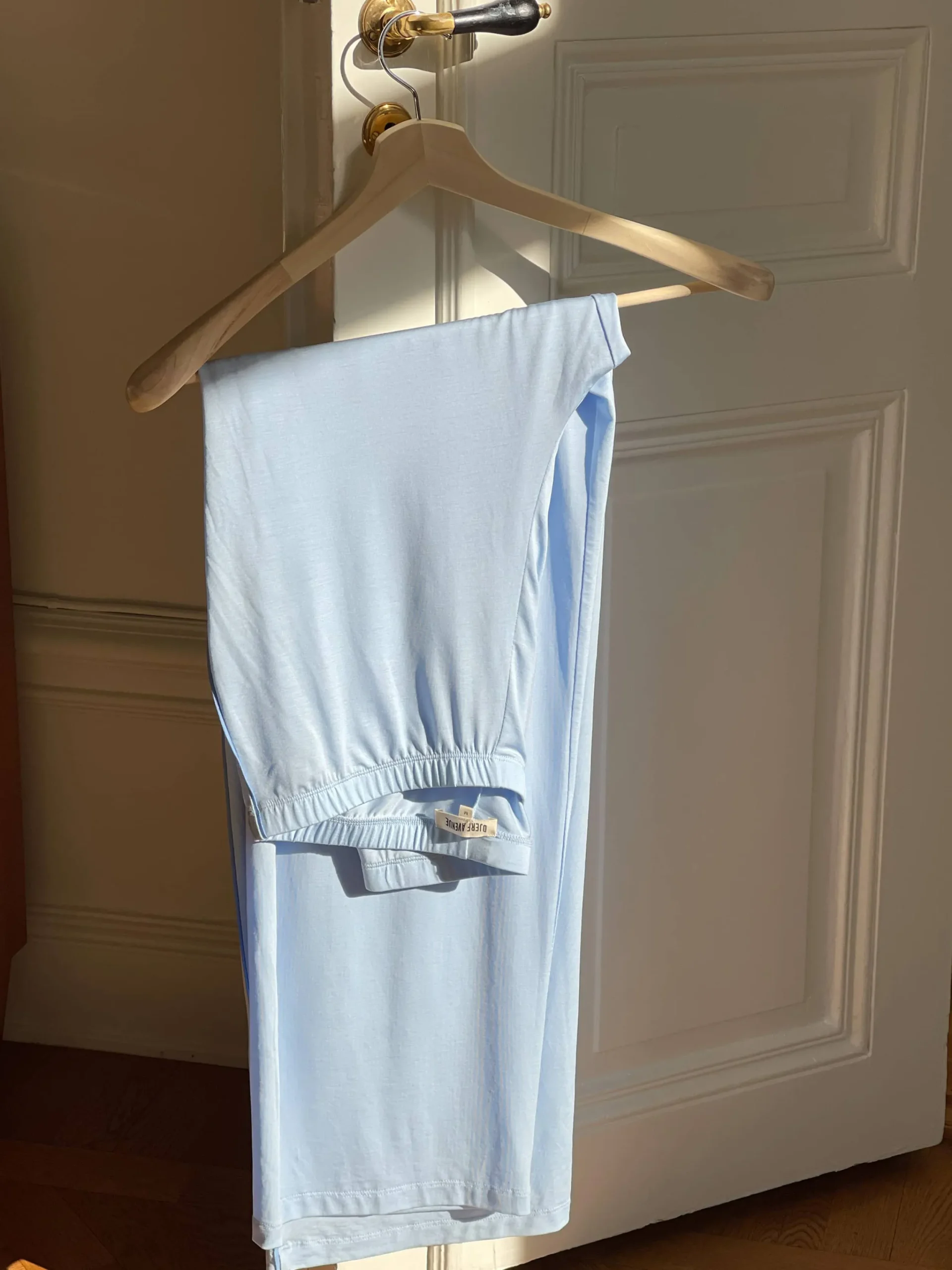 Djerf Avenue Go Slow Pants Blue Discount