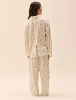 Djerf Avenue Go Slow Pants Marula Bloom Discount