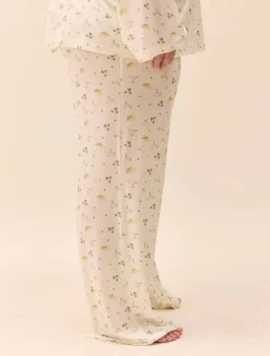 Djerf Avenue Go Slow Pants Marula Bloom Discount