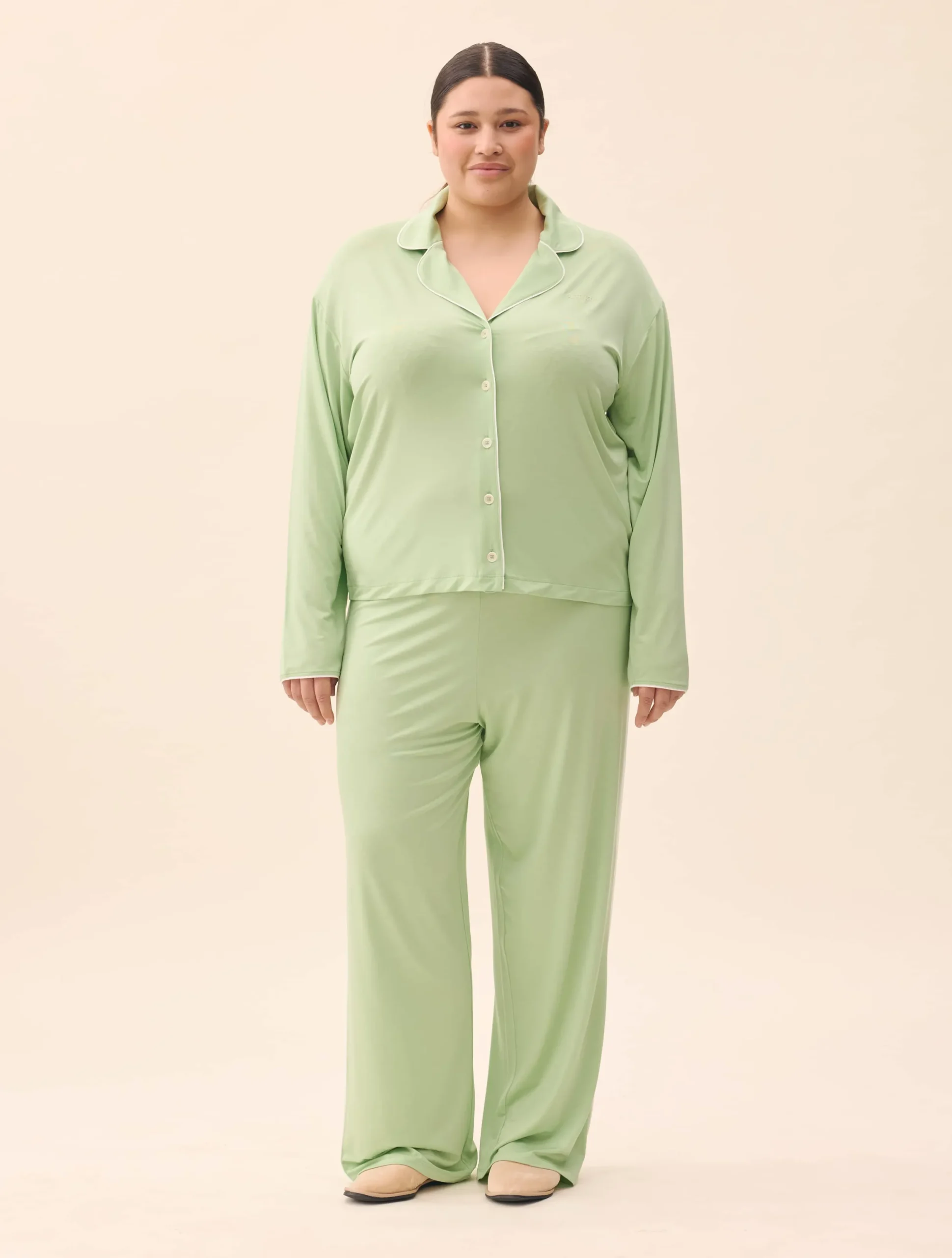 Djerf Avenue Go Slow Pants Pistachio Outlet