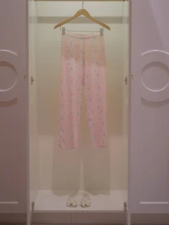 Djerf Avenue Go Slow PJ Ankle Pants Summer Island Sale