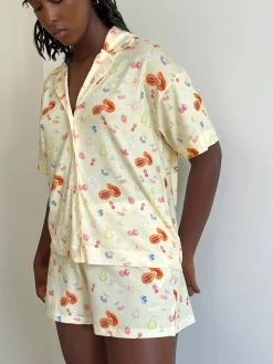 Djerf Avenue Go Slow Short Sleeve Top Fruit Sale