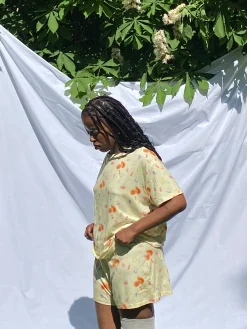 Djerf Avenue Go Slow Shorts Fruit Clearance